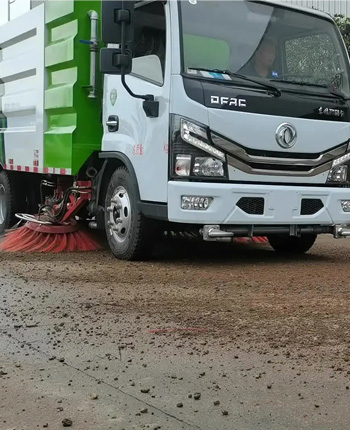 cleaning truck