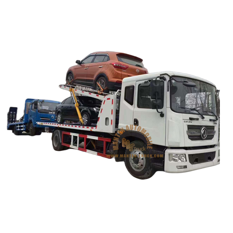 Dongfeng 8ton Wrecker Tow Truck Moja Yavuta Tatu