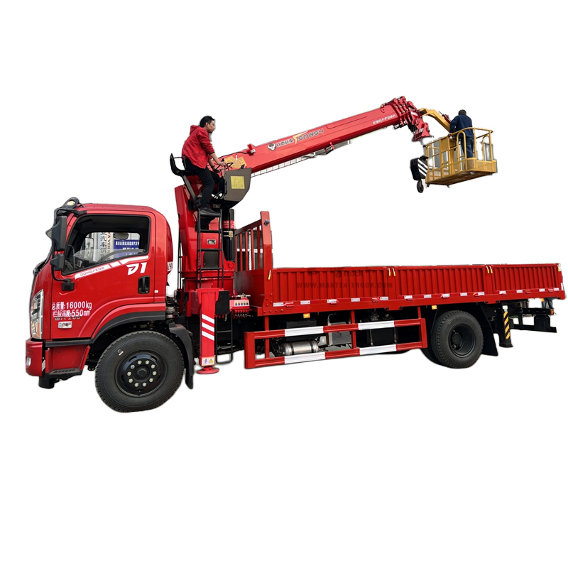 Toni 6.3 Dongfeng 4x2 Lifter Crane Truck