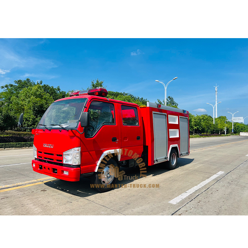 foam fire fighting truck